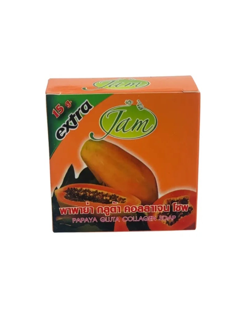 جام صابون كولاجين مربى البابايا جلوتا - Image 1